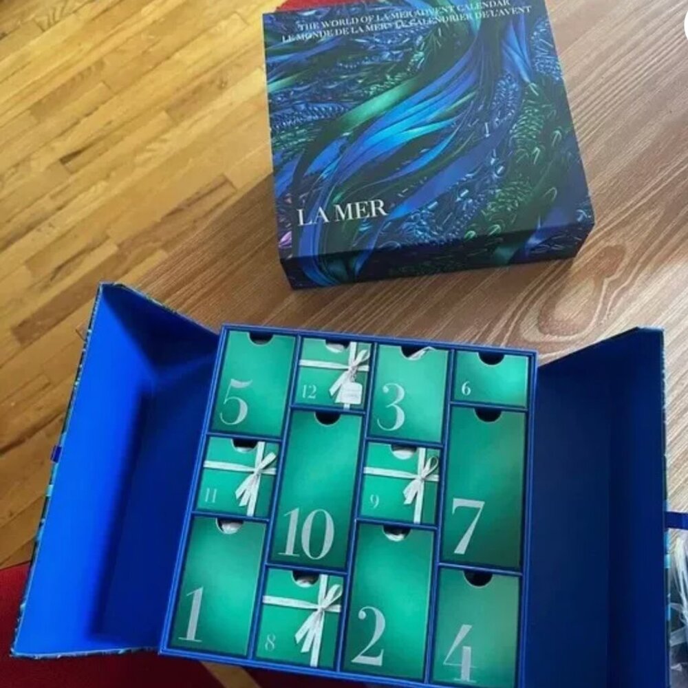 BNIB La Mer The World of La Mer 12-Day Advent Sample Travel
